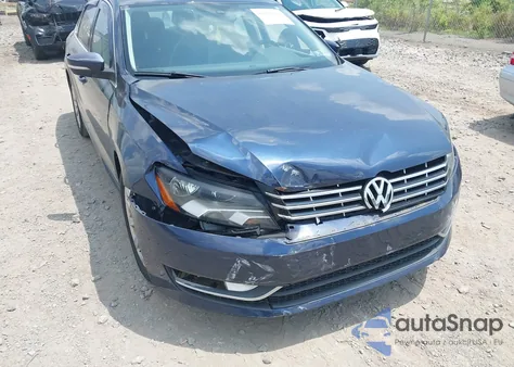 2013 Volkswagen Passat 2.5L Sel Premium from USA, damaged, VIN 1VWCP7A32DC067792